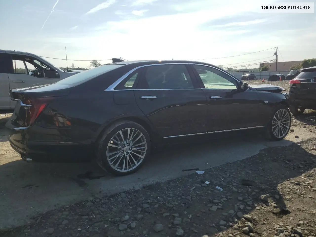 2019 Cadillac Ct6 Premium Luxury VIN: 1G6KD5RS0KU140918 Lot: 62458165