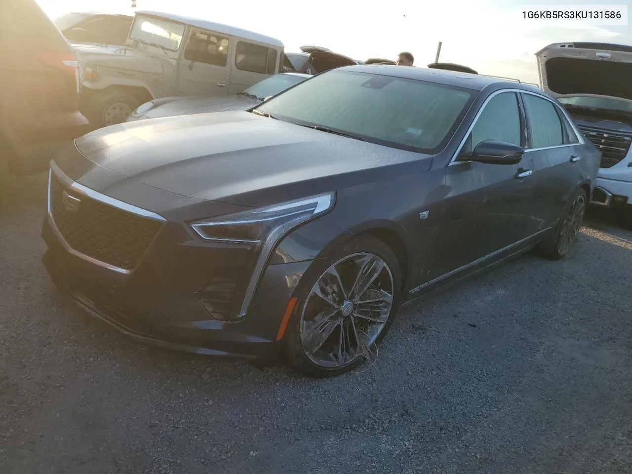2019 Cadillac Ct6 Luxury VIN: 1G6KB5RS3KU131586 Lot: 74055494