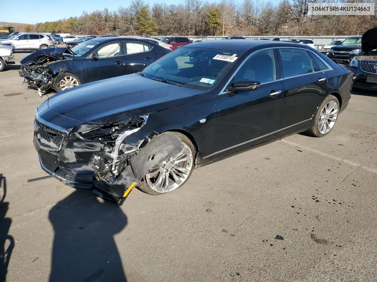 2019 Cadillac Ct6 Platinum Csav VIN: 1G6KT5R64KU124663 Lot: 87358014