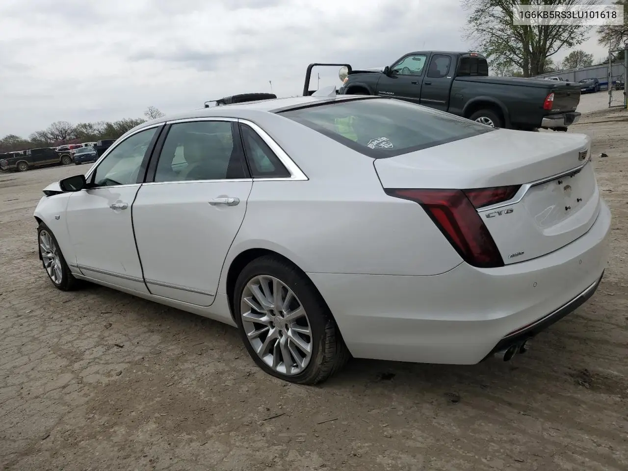 2020 Cadillac Ct6 Luxury VIN: 1G6KB5RS3LU101618 Lot: 51318525