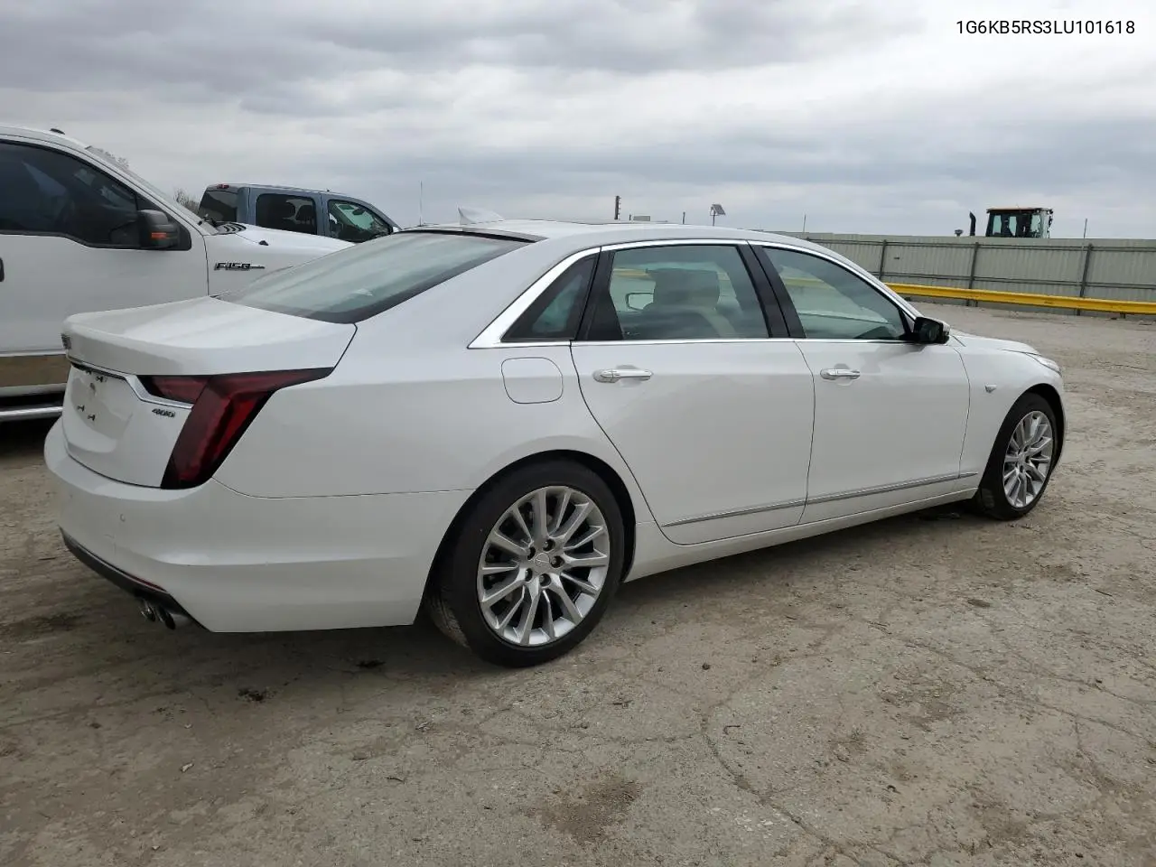 2020 Cadillac Ct6 Luxury VIN: 1G6KB5RS3LU101618 Lot: 51318525