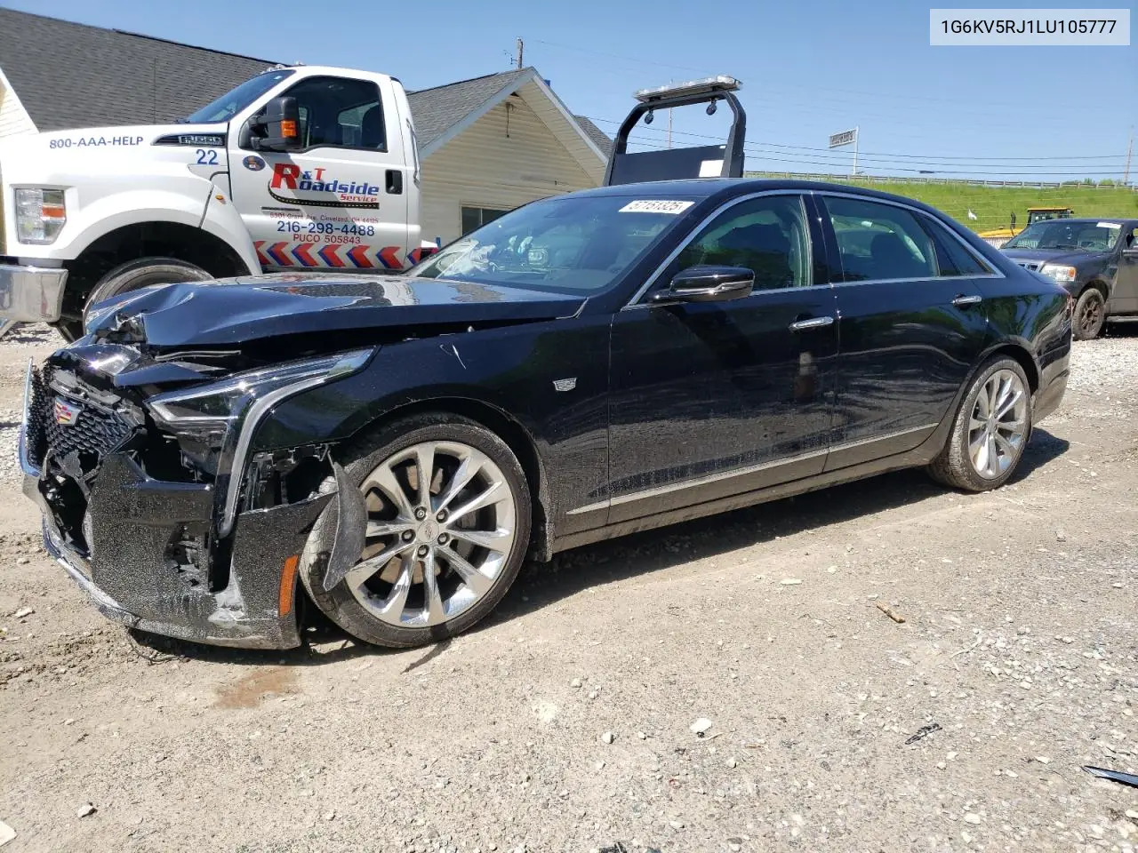 2020 Cadillac Ct6 Platinum Csav VIN: 1G6KV5RJ1LU105777 Lot: 57151325