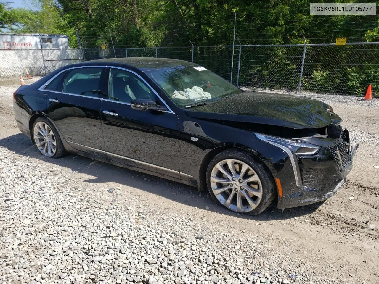 2020 Cadillac Ct6 Platinum Csav VIN: 1G6KV5RJ1LU105777 Lot: 57151325