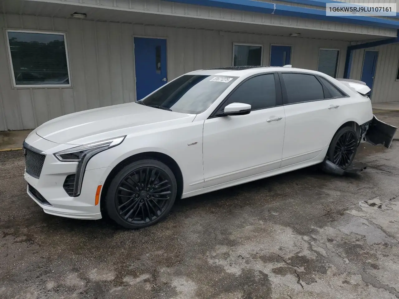 2020 Cadillac Ct6-V VIN: 1G6KW5RJ9LU107161 Lot: 59671275