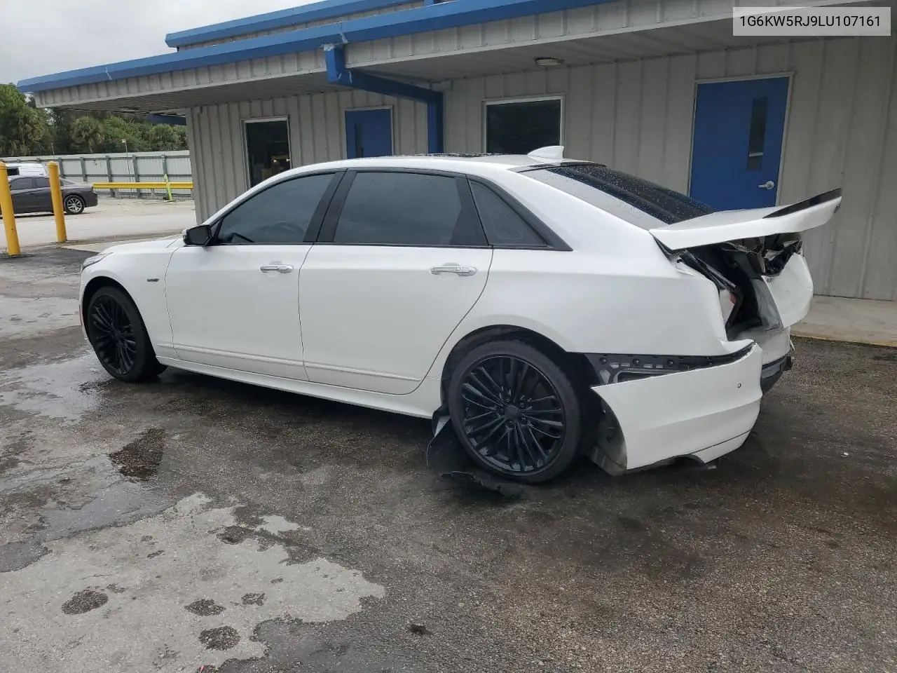 2020 Cadillac Ct6-V VIN: 1G6KW5RJ9LU107161 Lot: 59671275