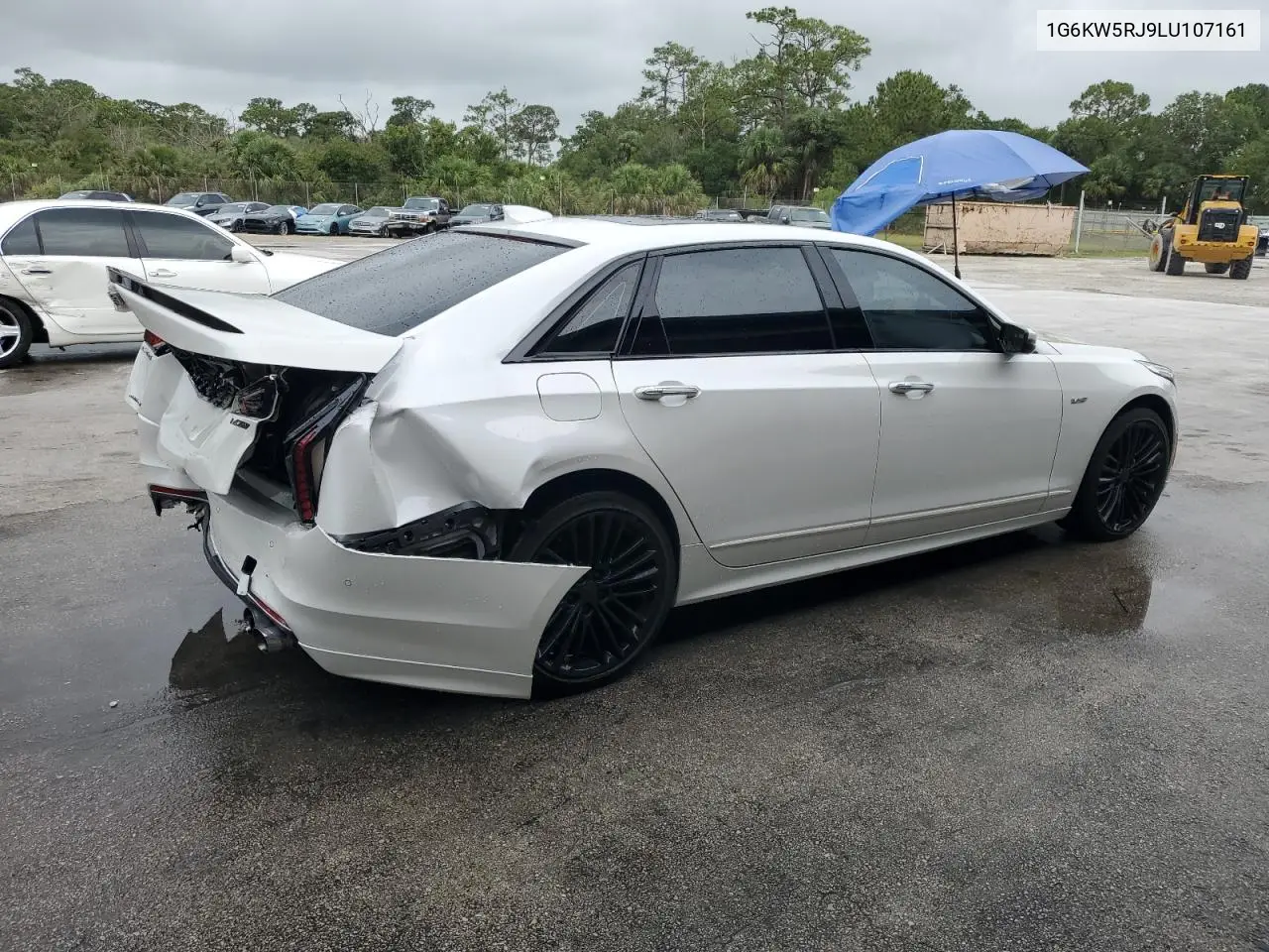 2020 Cadillac Ct6-V VIN: 1G6KW5RJ9LU107161 Lot: 59671275