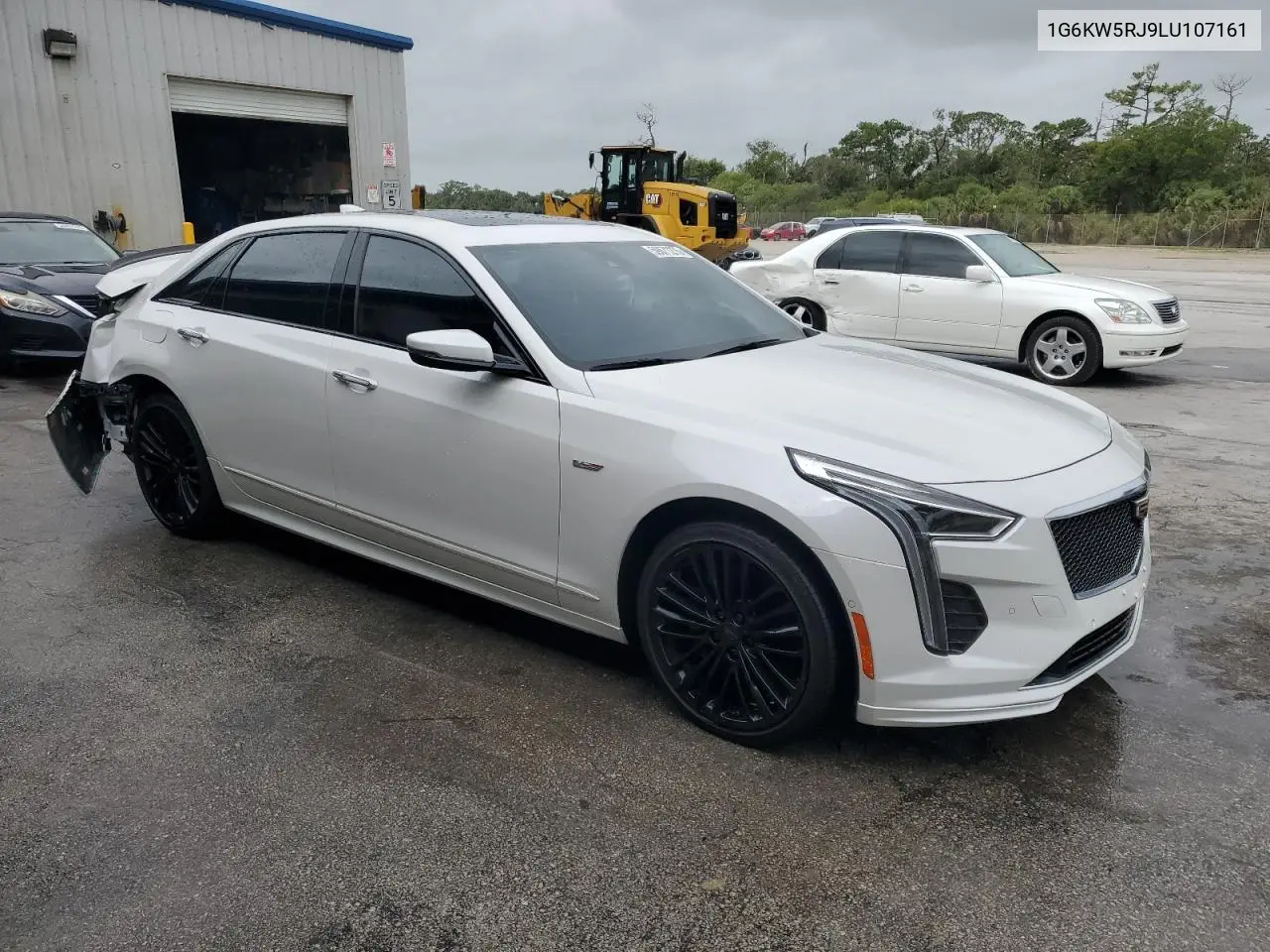 2020 Cadillac Ct6-V VIN: 1G6KW5RJ9LU107161 Lot: 59671275