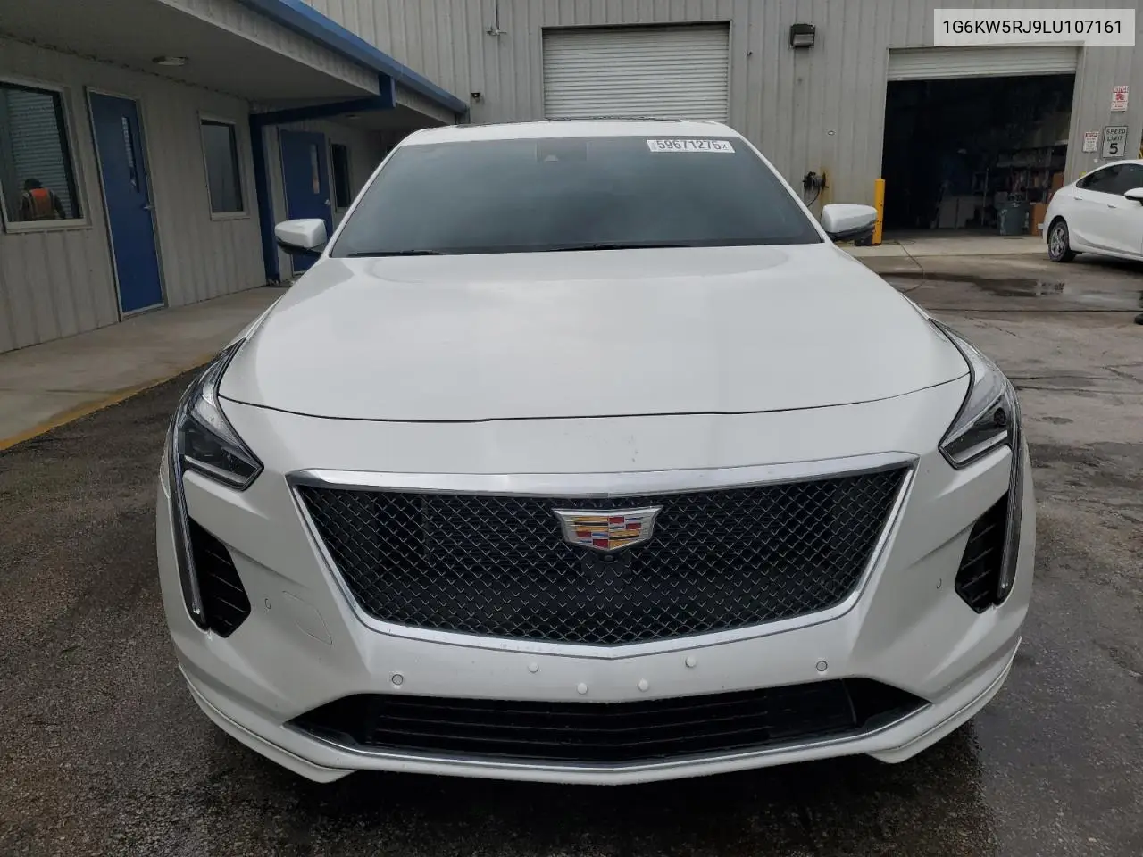 2020 Cadillac Ct6-V VIN: 1G6KW5RJ9LU107161 Lot: 59671275