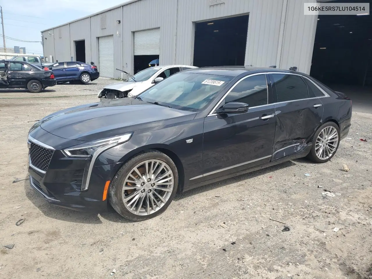 2020 Cadillac Ct6 Luxury Csav VIN: 1G6KE5RS7LU104514 Lot: 61239615