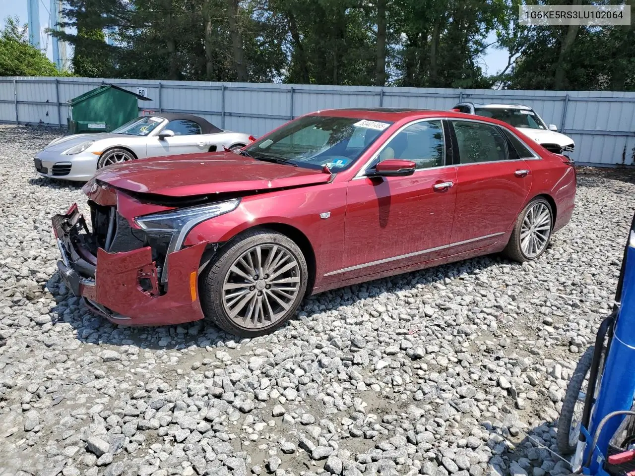 2020 Cadillac Ct6 Luxury Csav VIN: 1G6KE5RS3LU102064 Lot: 63401465