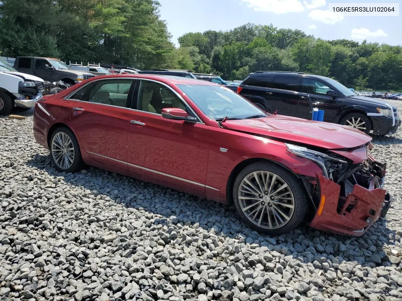 2020 Cadillac Ct6 Luxury Csav VIN: 1G6KE5RS3LU102064 Lot: 63401465