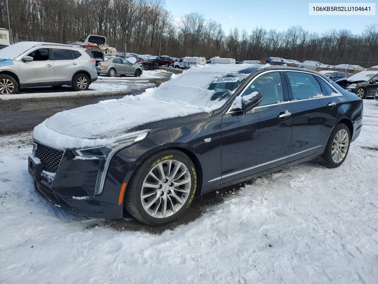 2020 Cadillac Ct6 Luxury VIN: 1G6KB5RS2LU104641 Lot: 88539865
