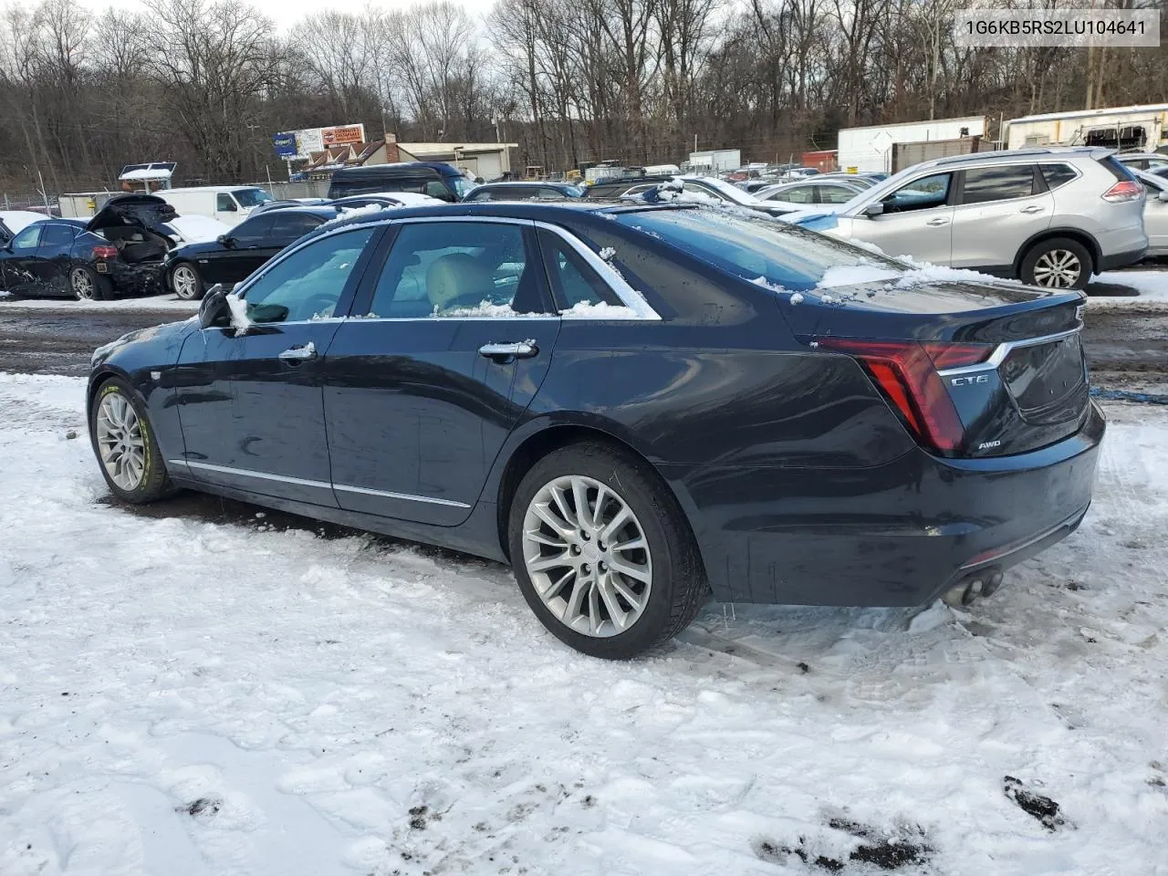 2020 Cadillac Ct6 Luxury VIN: 1G6KB5RS2LU104641 Lot: 88539865