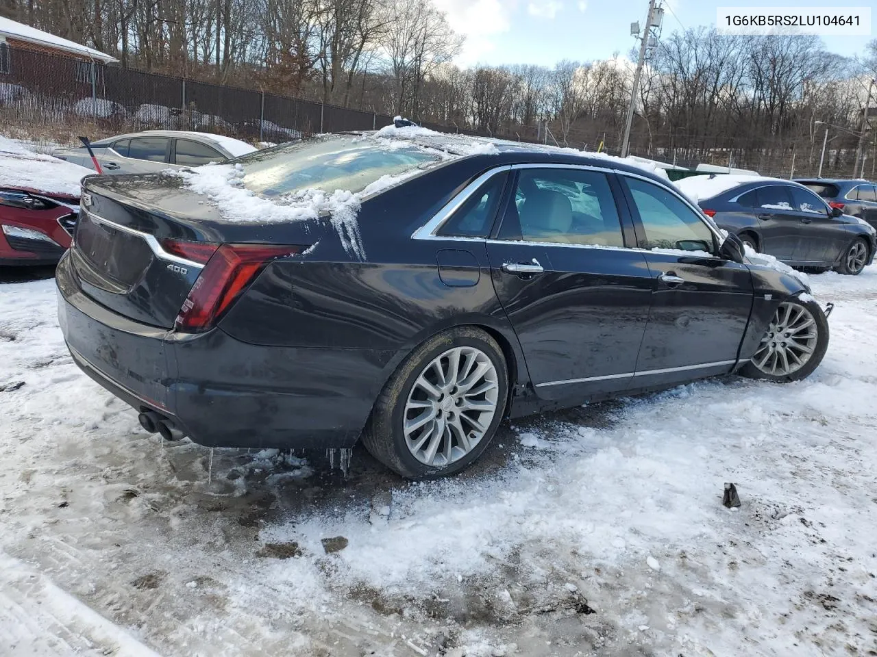 2020 Cadillac Ct6 Luxury VIN: 1G6KB5RS2LU104641 Lot: 88539865