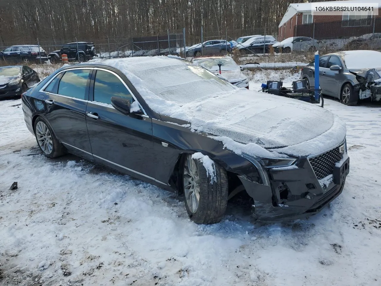 2020 Cadillac Ct6 Luxury VIN: 1G6KB5RS2LU104641 Lot: 88539865