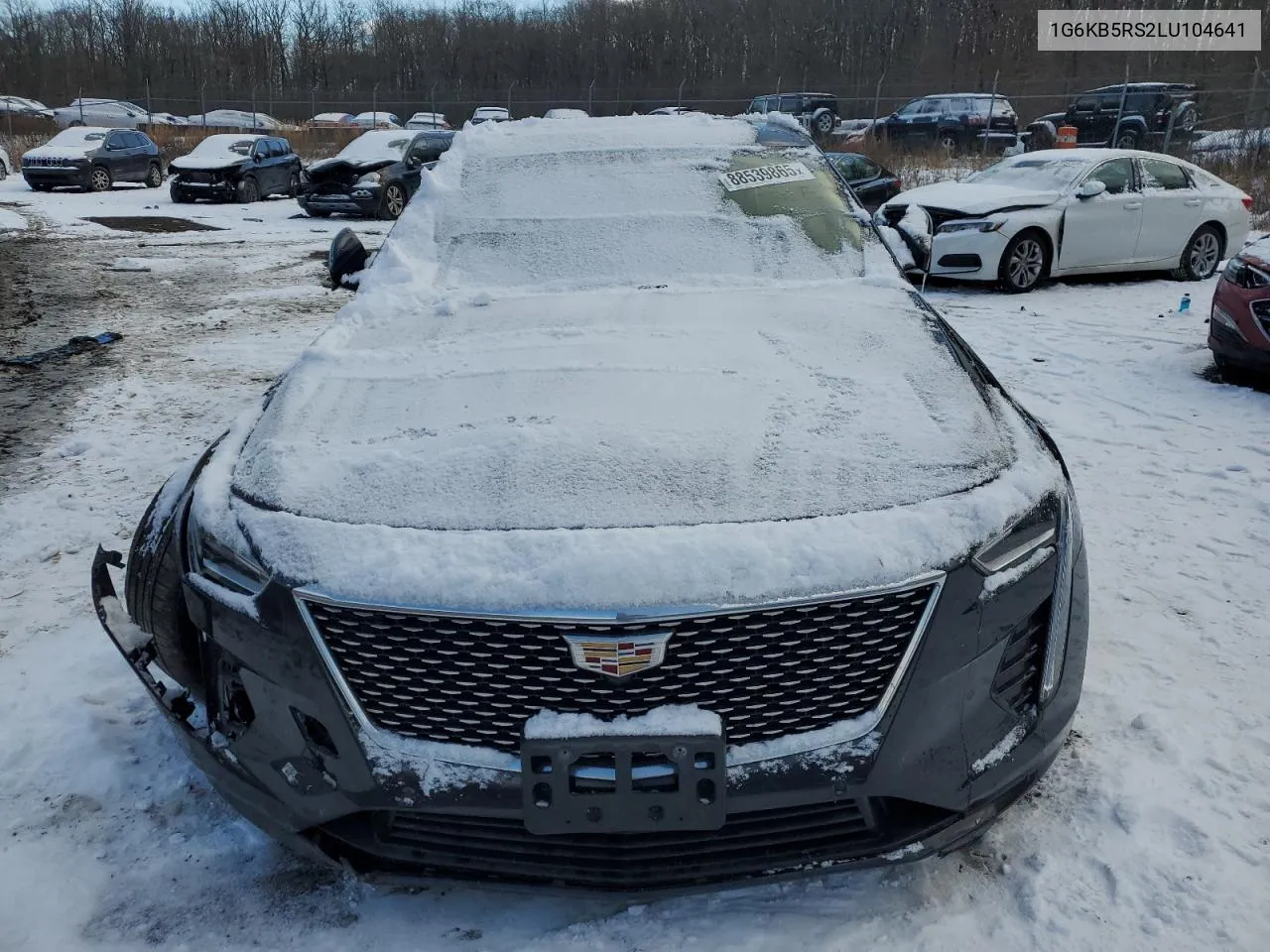 2020 Cadillac Ct6 Luxury VIN: 1G6KB5RS2LU104641 Lot: 88539865