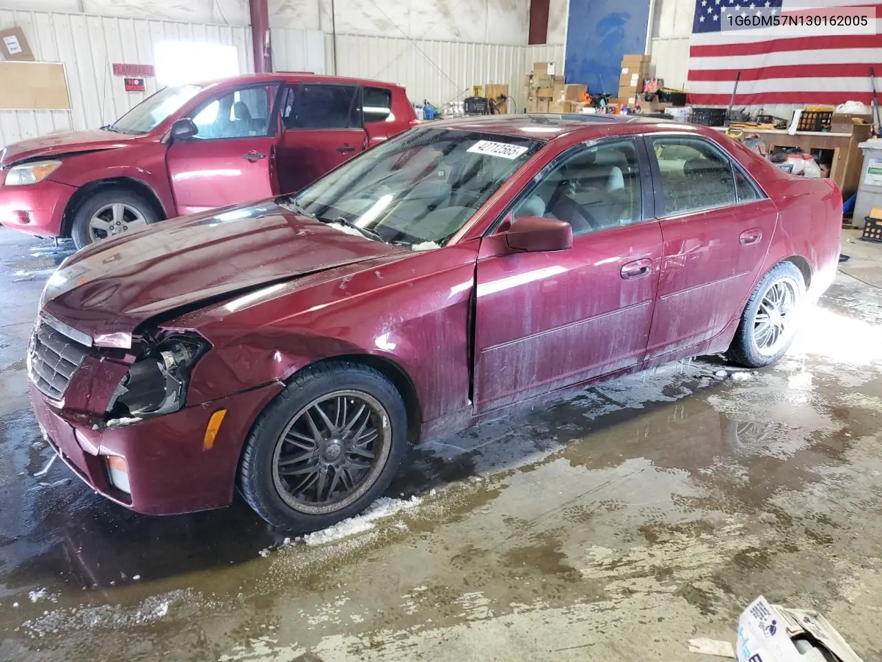 2003 Cadillac Cts VIN: 1G6DM57N130162005 Lot: 42712565