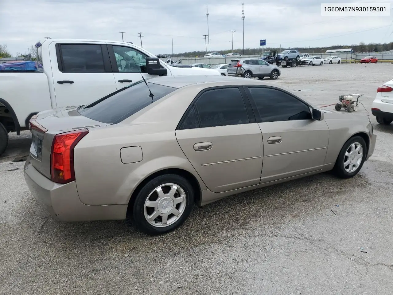 2003 Cadillac Cts VIN: 1G6DM57N930159501 Lot: 51857395