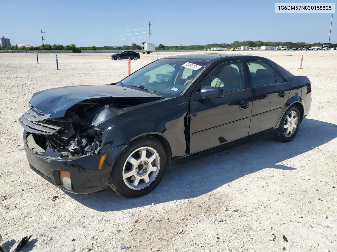 2003 Cadillac Cts VIN: 1G6DM57N830158825 Lot: 52098185