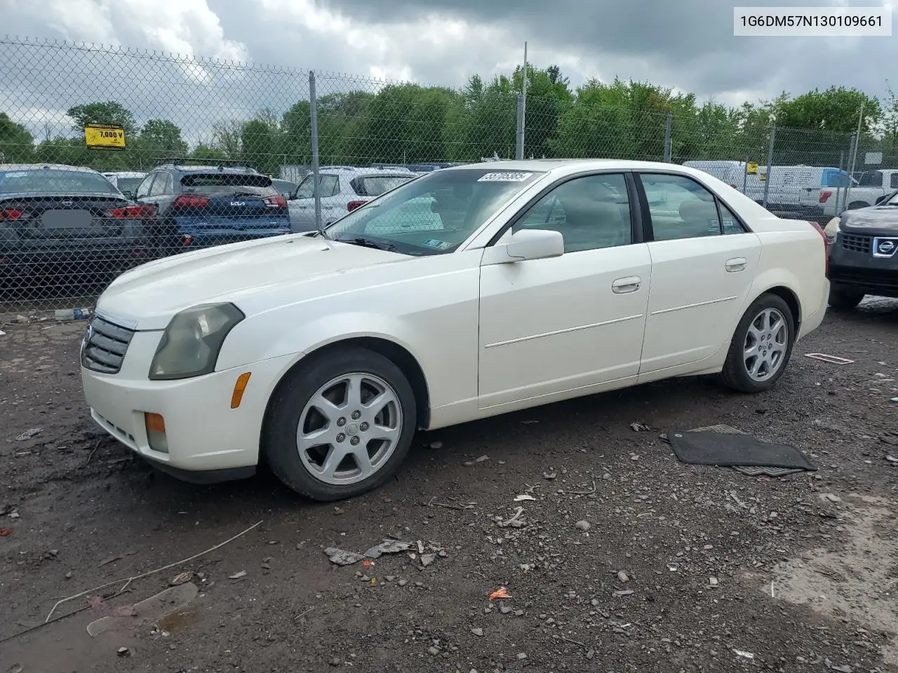 2003 Cadillac Cts VIN: 1G6DM57N130109661 Lot: 55705385