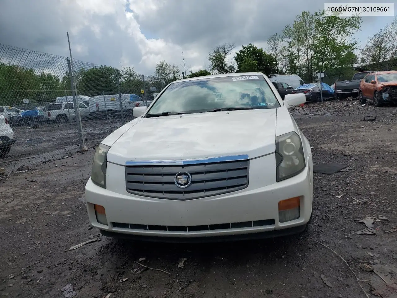 2003 Cadillac Cts VIN: 1G6DM57N130109661 Lot: 55705385