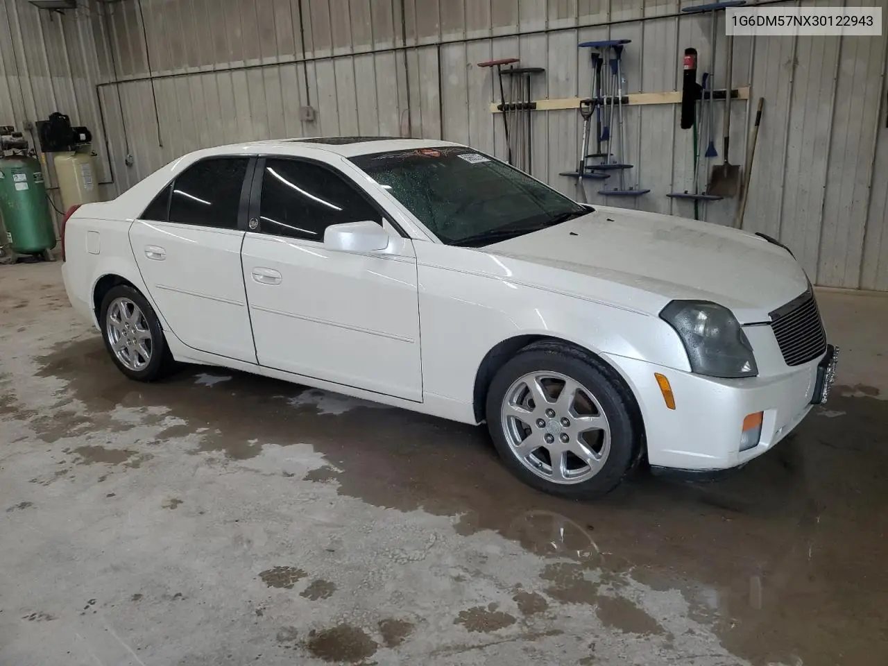 2003 Cadillac Cts VIN: 1G6DM57NX30122943 Lot: 56662275