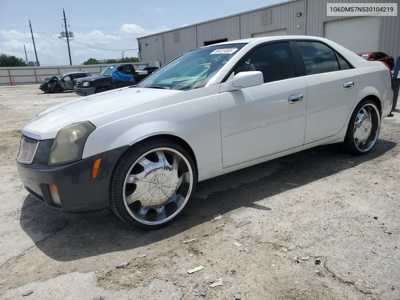 2003 Cadillac Cts VIN: 1G6DM57N530104219 Lot: 59415505