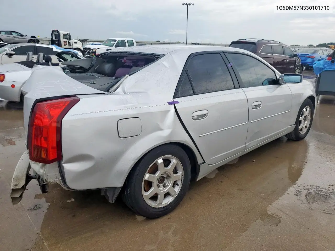 2003 Cadillac Cts VIN: 1G6DM57N330101710 Lot: 60228265