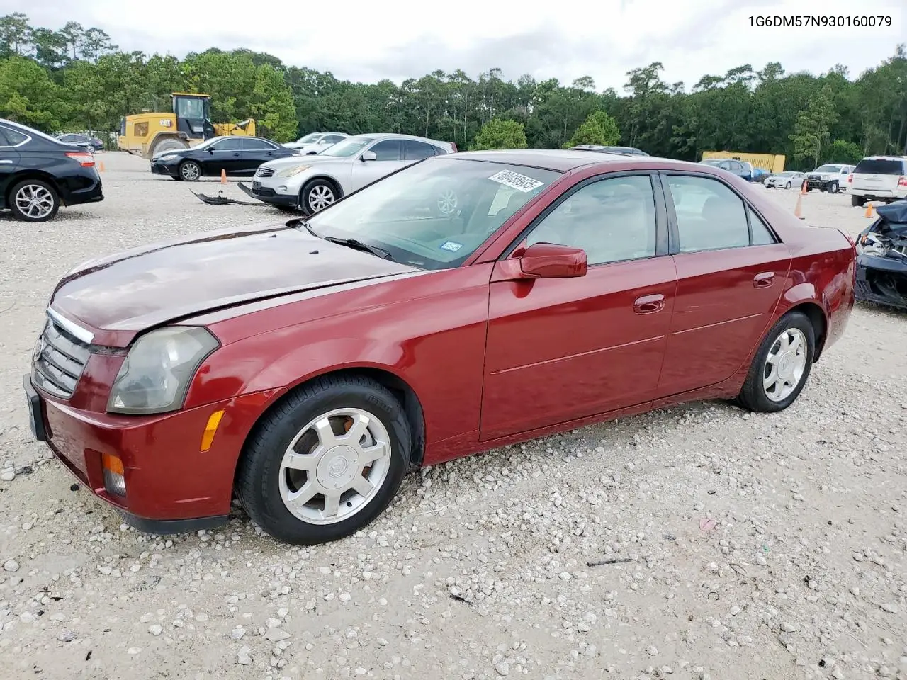 2003 Cadillac Cts VIN: 1G6DM57N930160079 Lot: 60485935