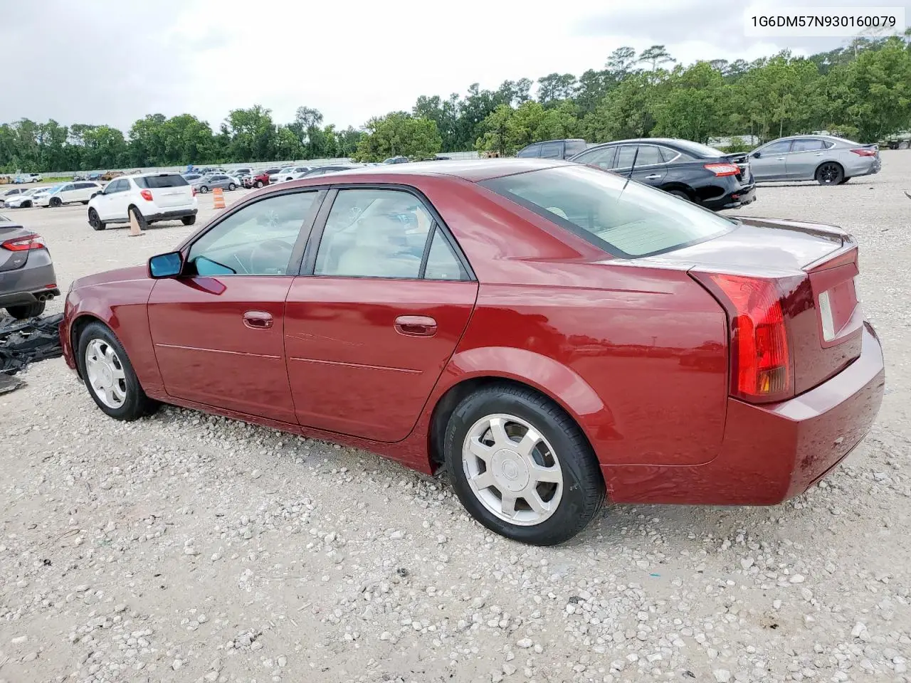 2003 Cadillac Cts VIN: 1G6DM57N930160079 Lot: 60485935
