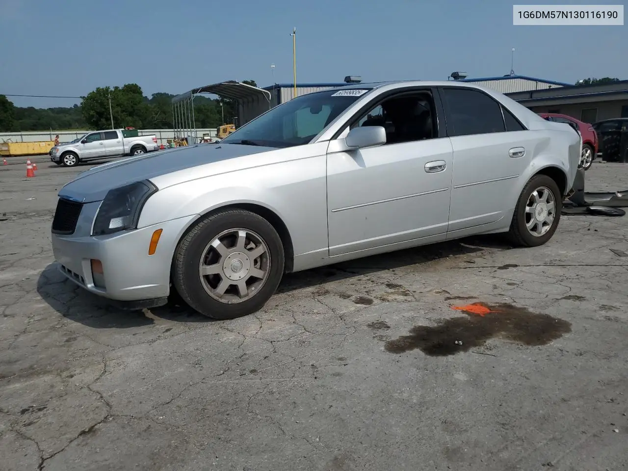 2003 Cadillac Cts VIN: 1G6DM57N130116190 Lot: 60599835