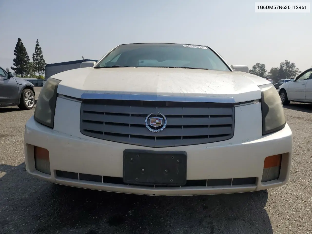 2003 Cadillac Cts VIN: 1G6DM57N630112961 Lot: 62336275