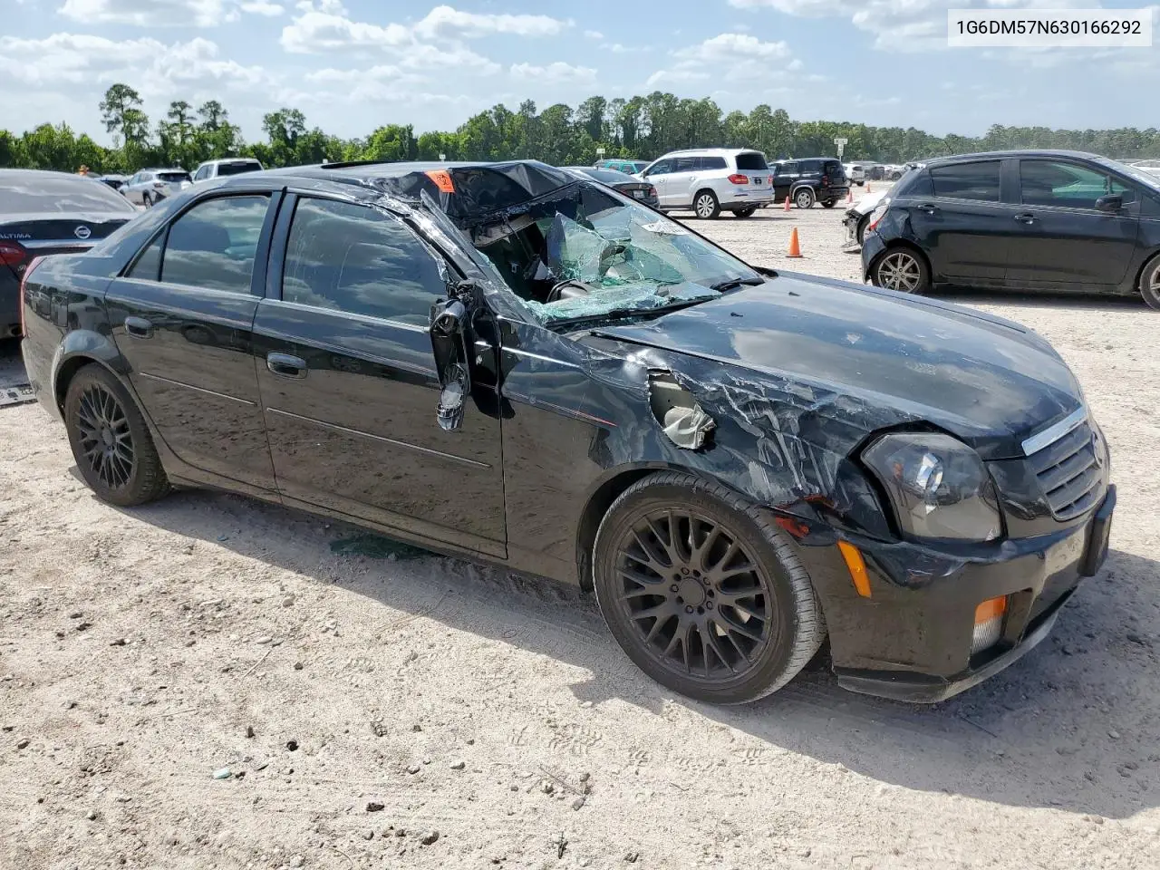 2003 Cadillac Cts VIN: 1G6DM57N630166292 Lot: 65840085
