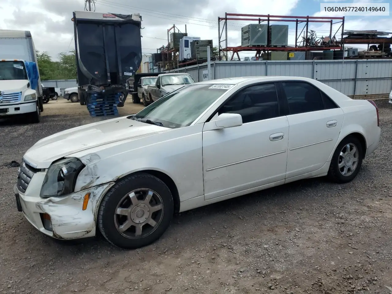 2004 Cadillac Cts VIN: 1G6DM577240149640 Lot: 54188145