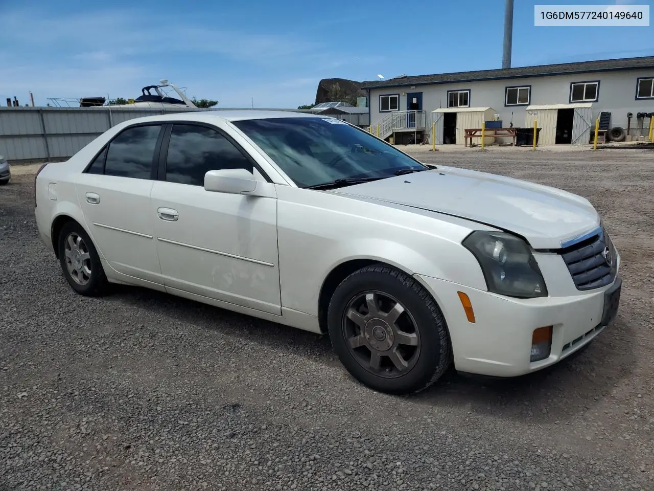 2004 Cadillac Cts VIN: 1G6DM577240149640 Lot: 54188145