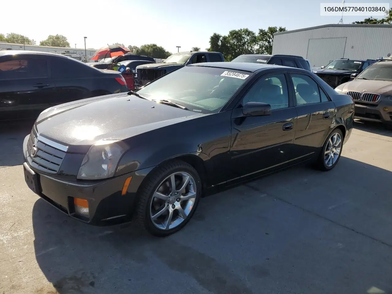 2004 Cadillac Cts VIN: 1G6DM577040103840 Lot: 55284675