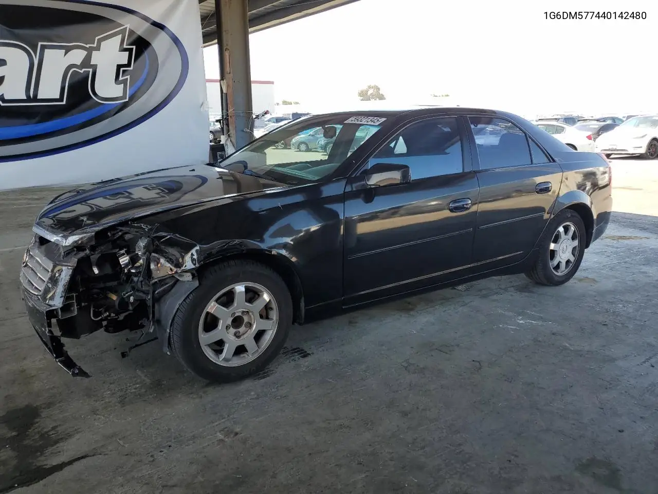 2004 Cadillac Cts VIN: 1G6DM577440142480 Lot: 59321345