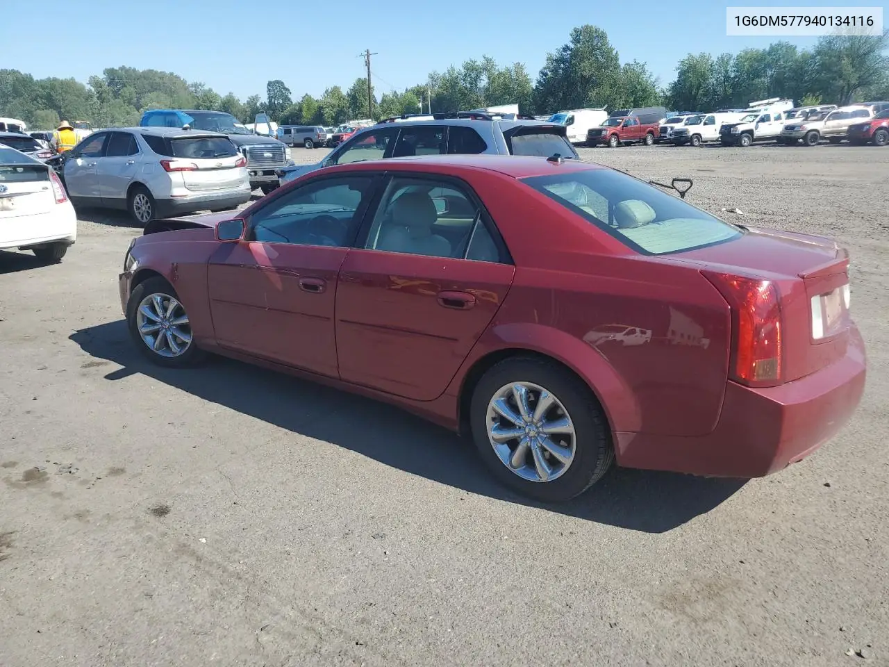 2004 Cadillac Cts VIN: 1G6DM577940134116 Lot: 59601625