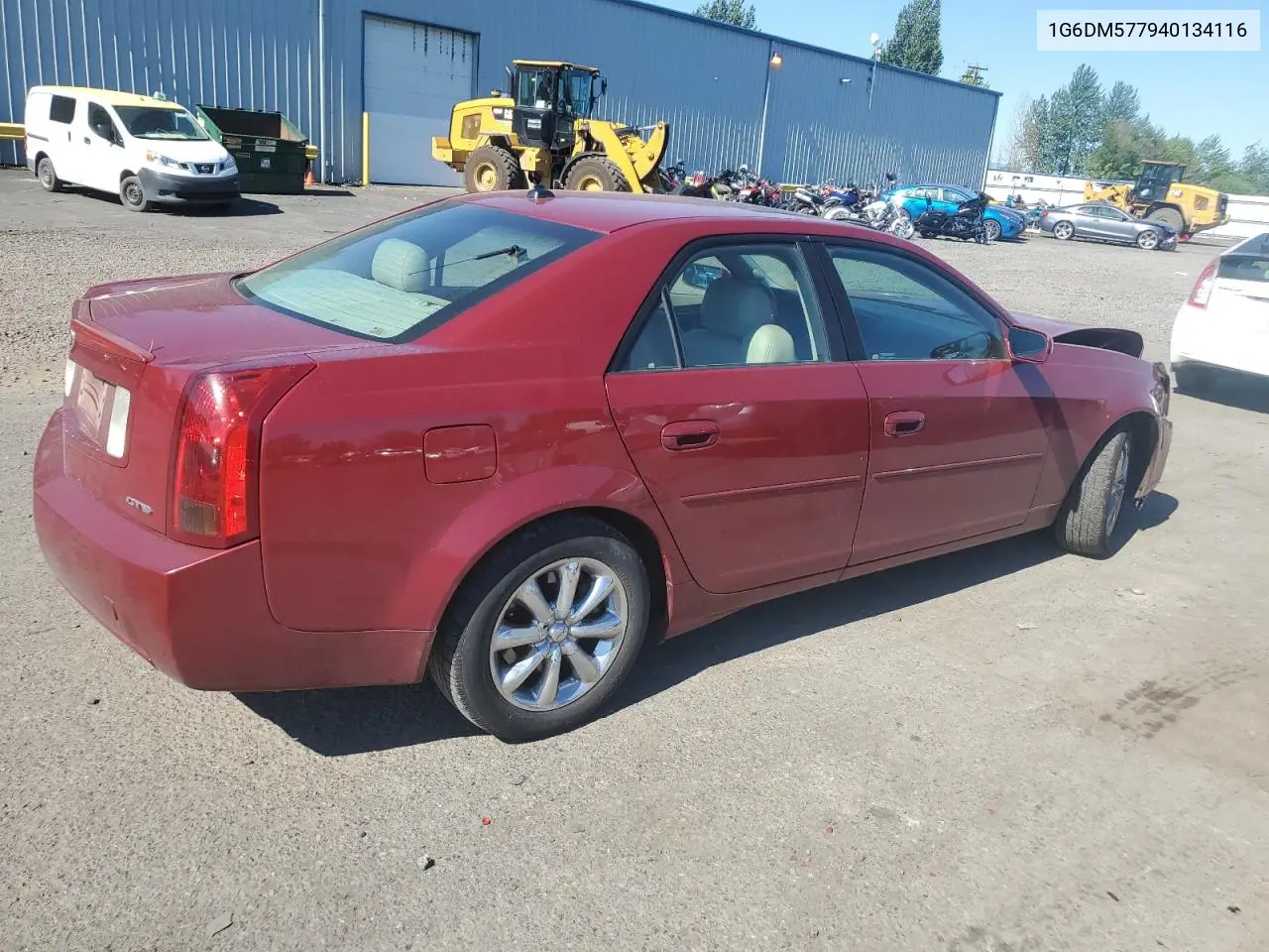 2004 Cadillac Cts VIN: 1G6DM577940134116 Lot: 59601625
