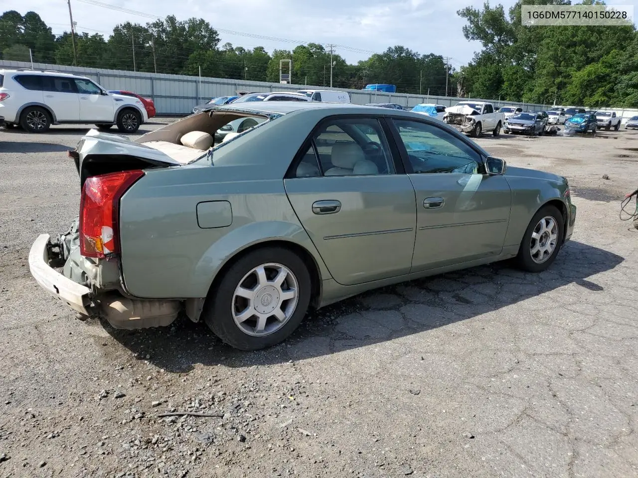 2004 Cadillac Cts VIN: 1G6DM577140150228 Lot: 63983525