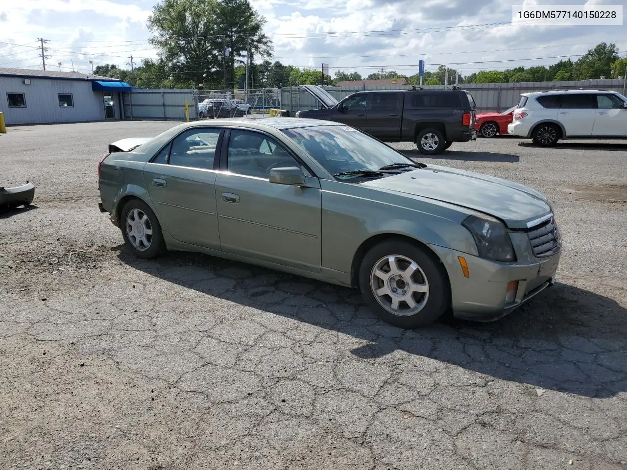 2004 Cadillac Cts VIN: 1G6DM577140150228 Lot: 63983525