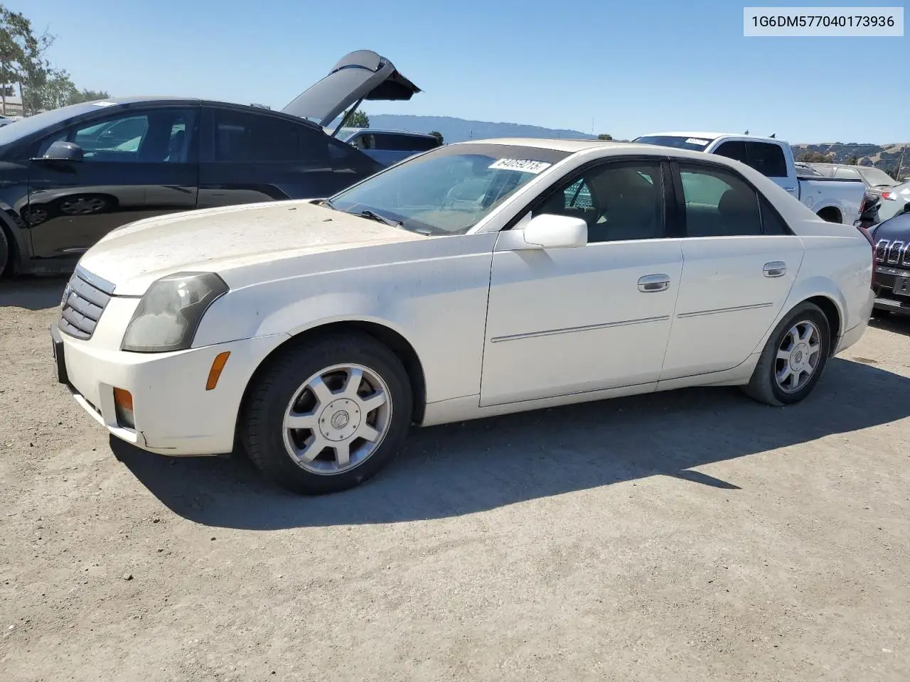 2004 Cadillac Cts VIN: 1G6DM577040173936 Lot: 64059215