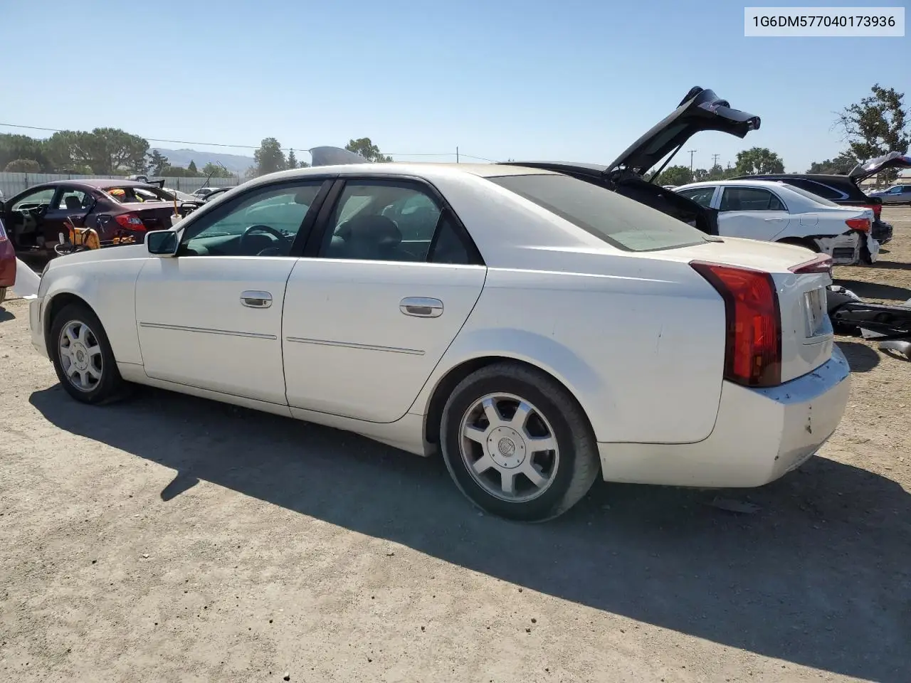 2004 Cadillac Cts VIN: 1G6DM577040173936 Lot: 64059215