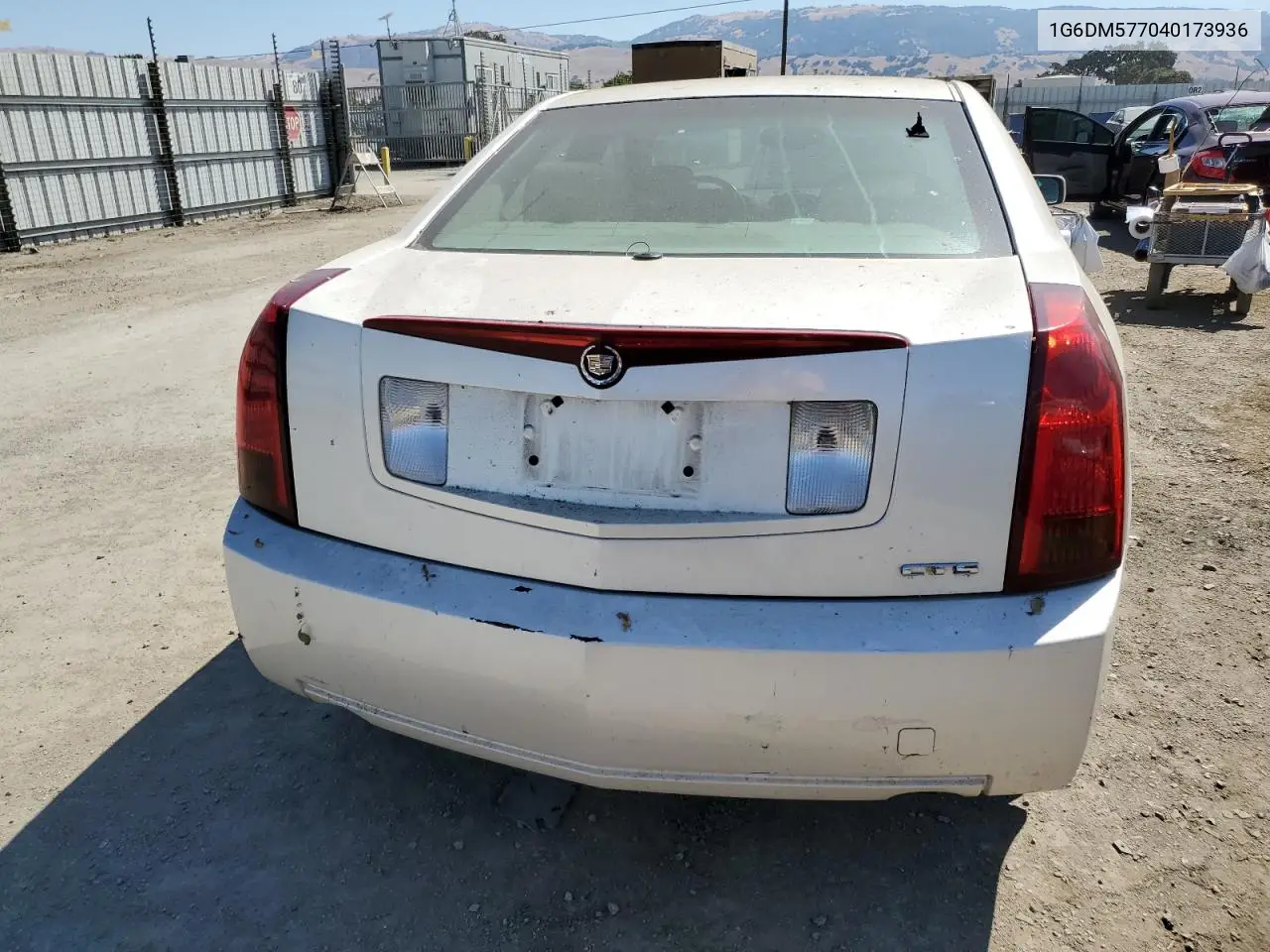 2004 Cadillac Cts VIN: 1G6DM577040173936 Lot: 64059215