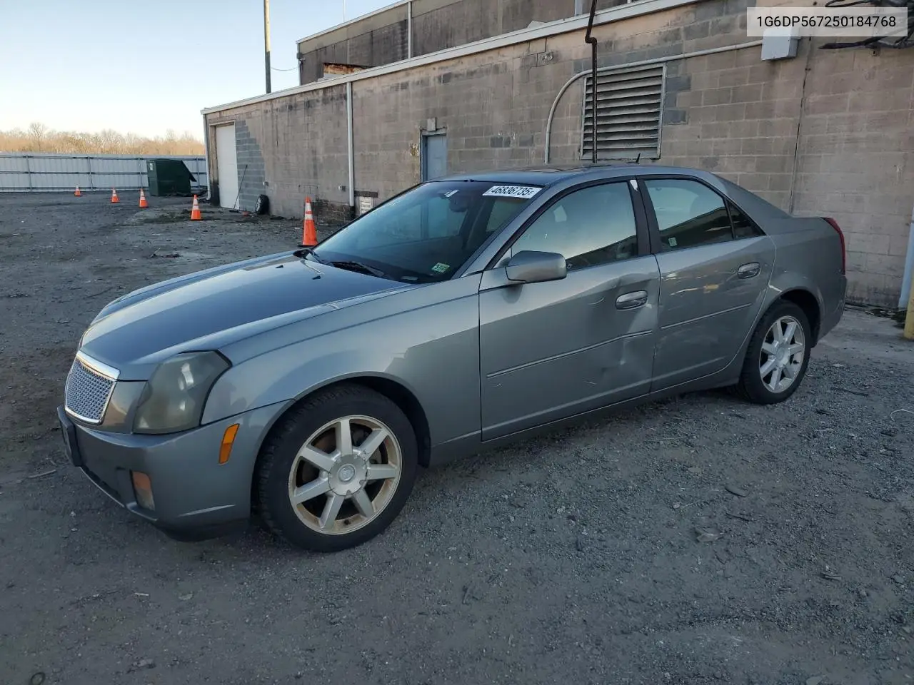 2005 Cadillac Cts Hi Feature V6 VIN: 1G6DP567250184768 Lot: 46836735