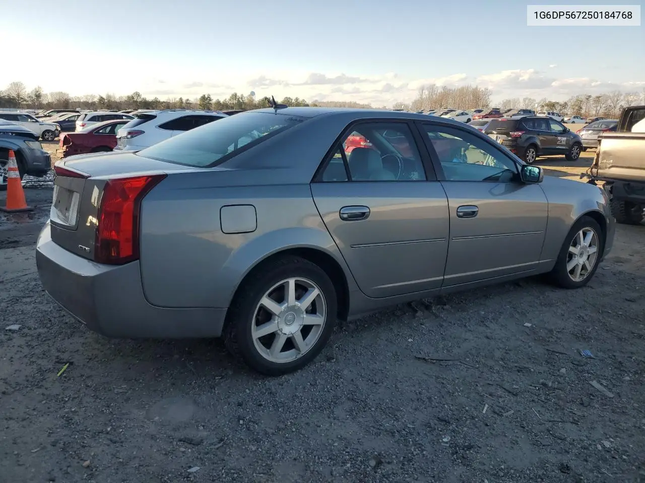 2005 Cadillac Cts Hi Feature V6 VIN: 1G6DP567250184768 Lot: 46836735