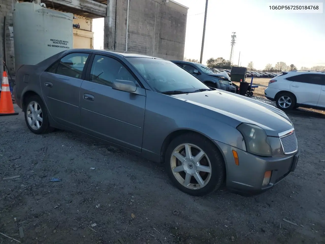 2005 Cadillac Cts Hi Feature V6 VIN: 1G6DP567250184768 Lot: 46836735