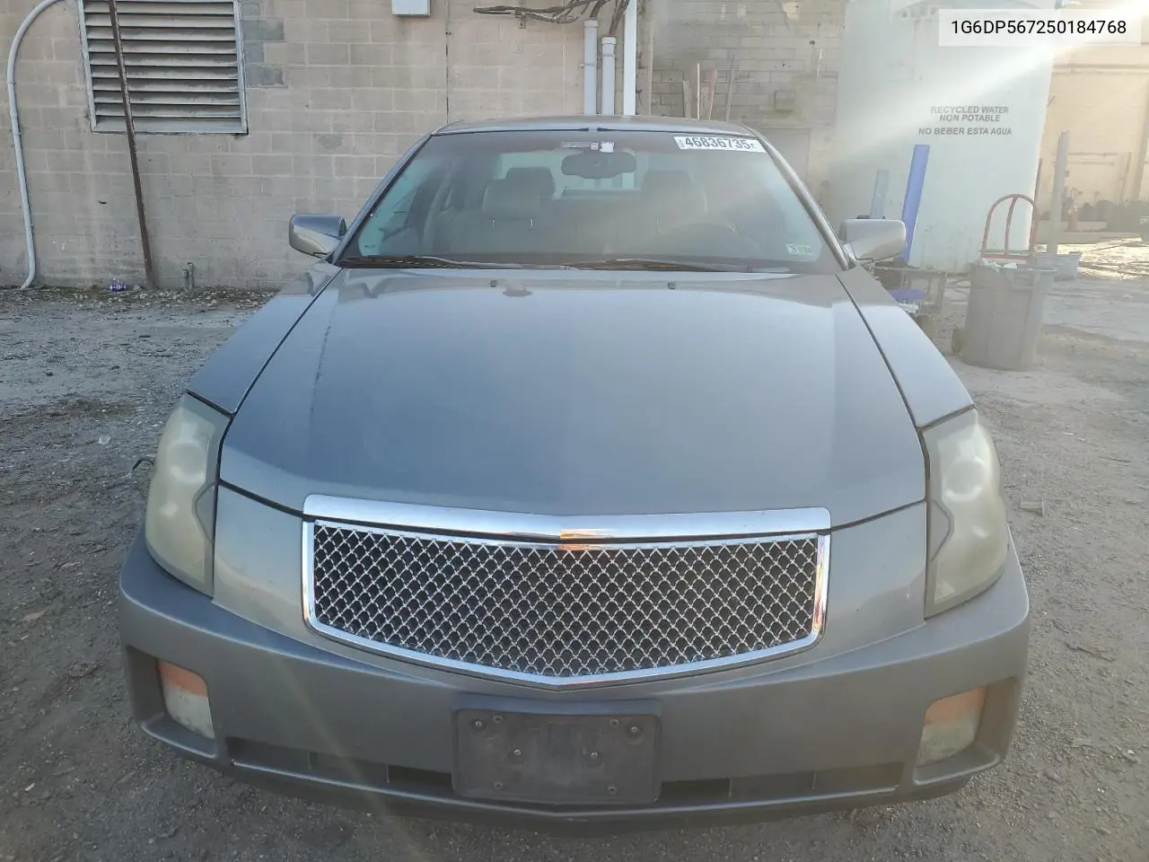 2005 Cadillac Cts Hi Feature V6 VIN: 1G6DP567250184768 Lot: 46836735