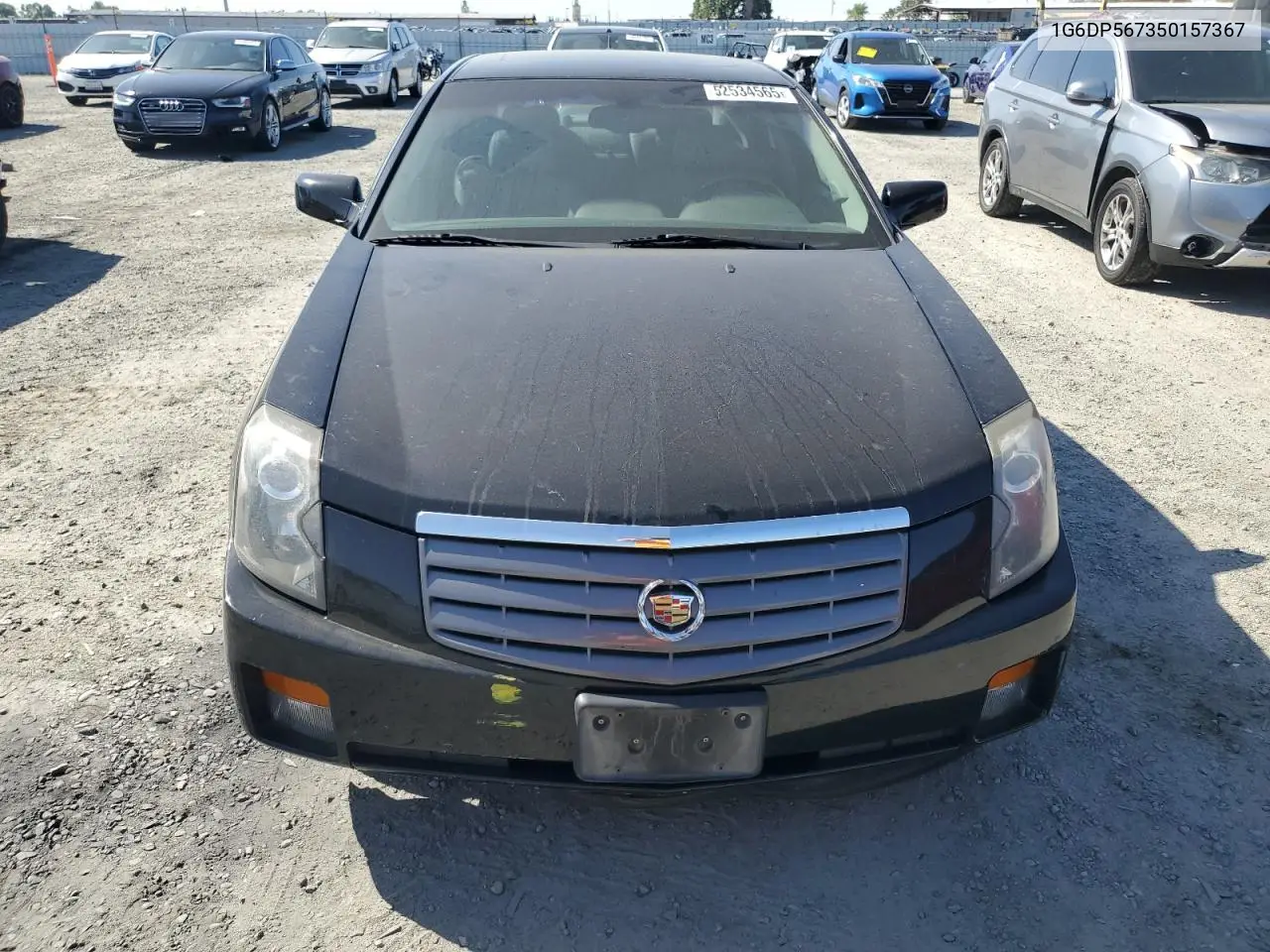 2005 Cadillac Cts Hi Feature V6 VIN: 1G6DP567350157367 Lot: 52534565