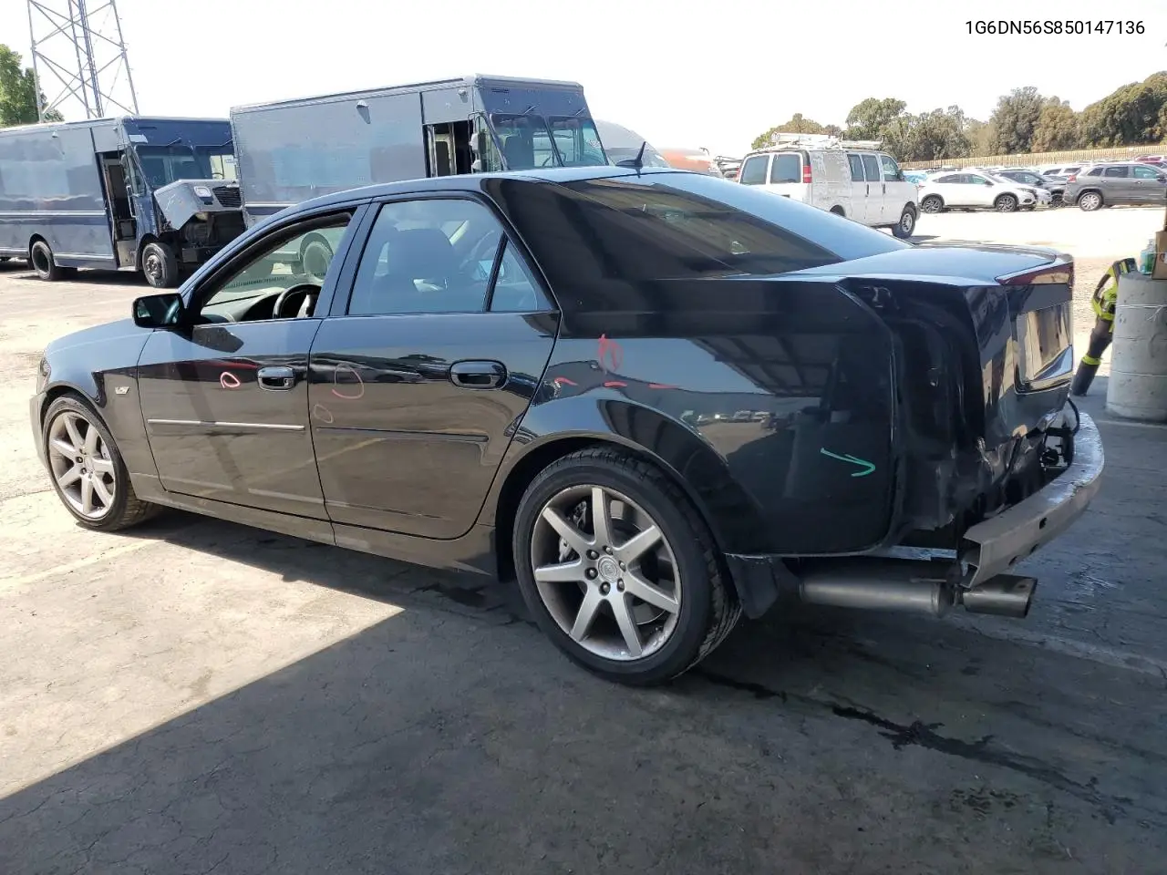 2005 Cadillac Cts-V VIN: 1G6DN56S850147136 Lot: 55120545